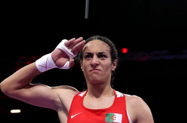 Imane Khelif's Olympic journey remains alive after defeating Hungary's Hamori 5-0. GETTY IMAGES