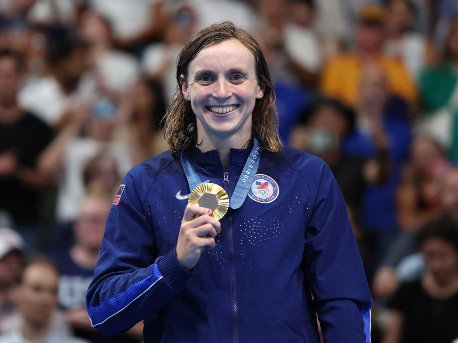 Katie Ledecky eyeing LA 2028 after ninth Olympic gold