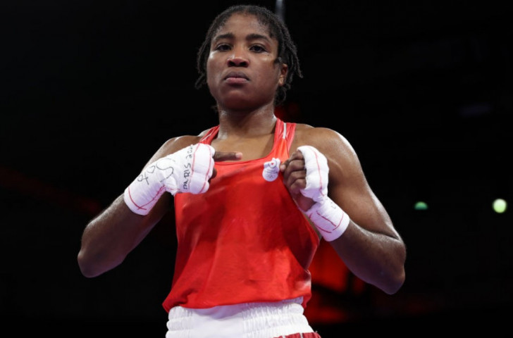 Cameroonian boxer Cindy Ngamba secures the first medal for Refugee Team