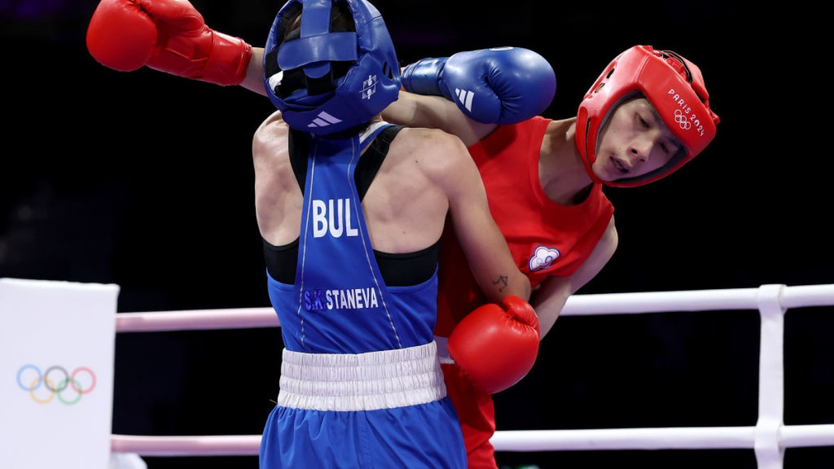 Lin Yu Ting (TPE) defeated Svetlana Kaenova (Bulgaria) and secured the bronze medal. GETTY IMAGES