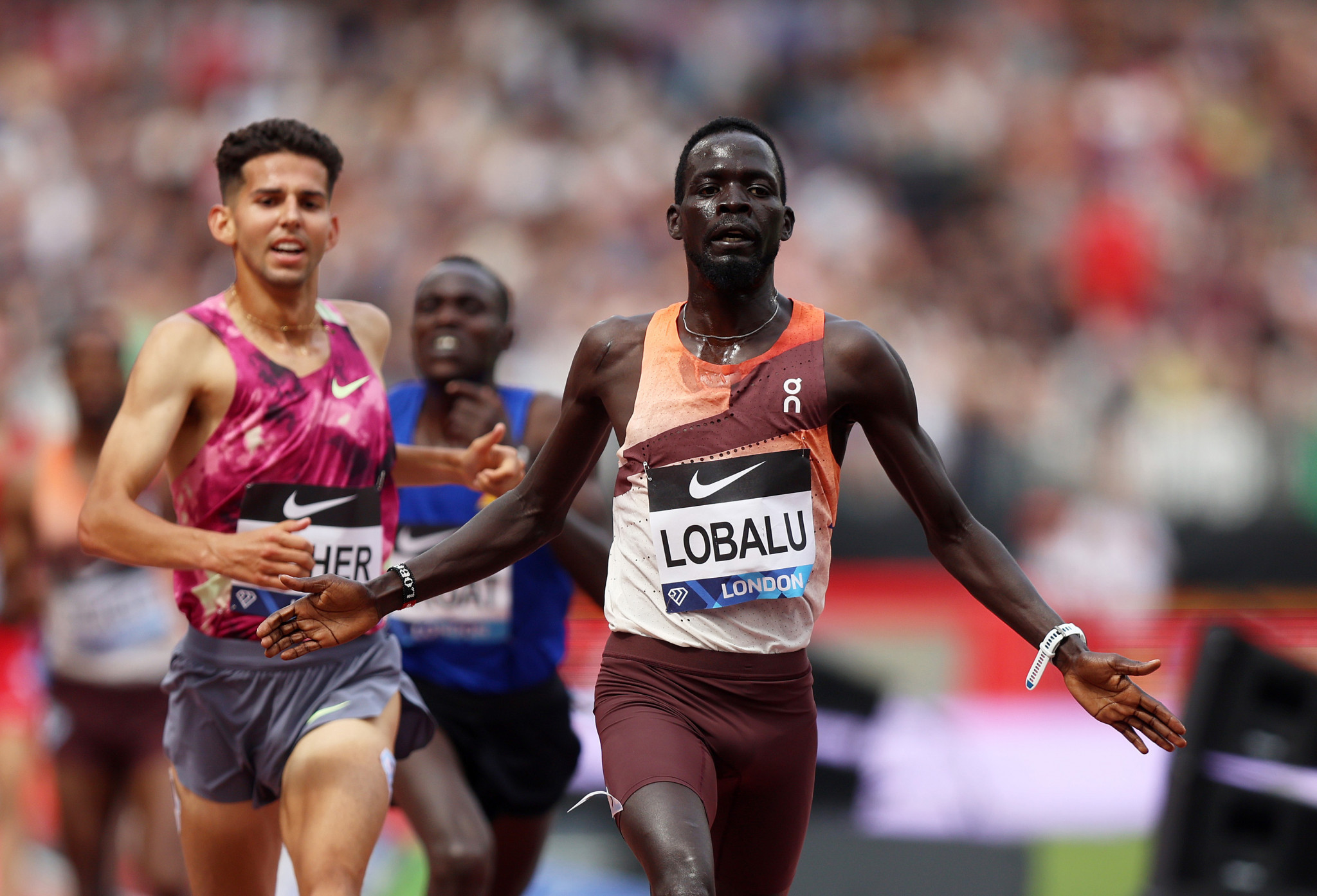 Dominic Lobalu is using inspiration from Mo Farah to help his secure an Olympic medal. GETTY IMAGES
