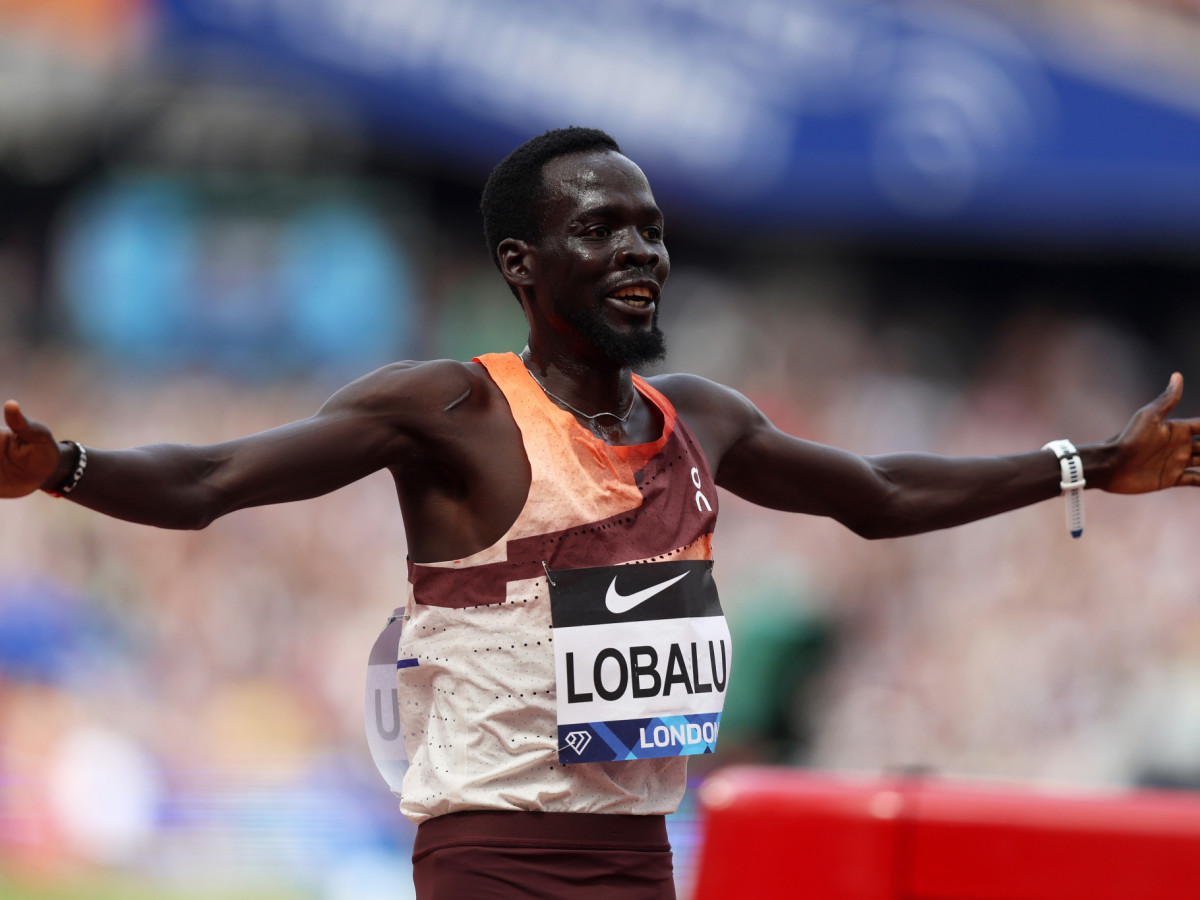 Dominic Lobalu is taking inspiration from Mo Farah. GETTY IMAGES