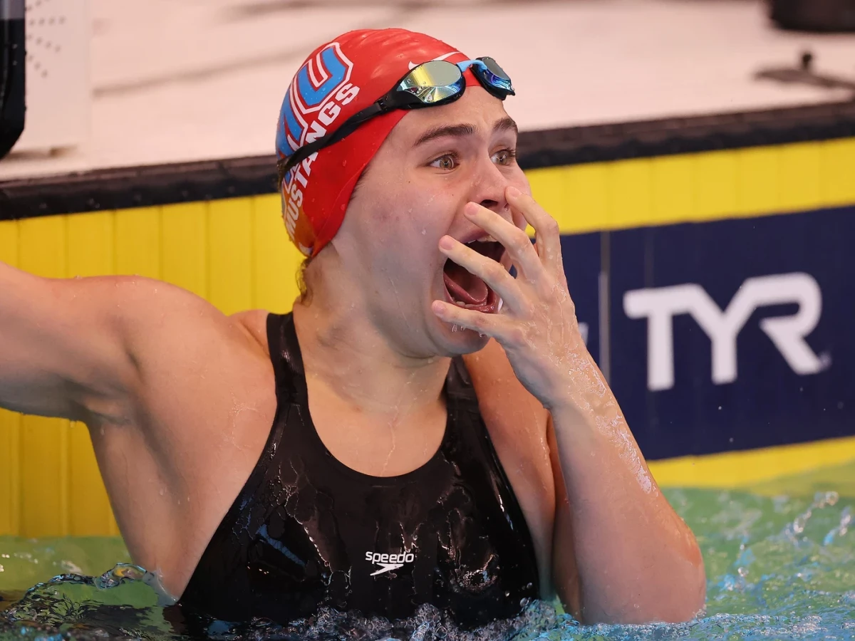 Swimmer Luana Alonso banned from Olympic Village. GETTY IMAGES