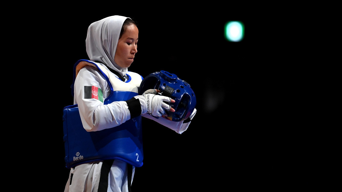 Two refugee Para Taekwondo athletes t compete at Paris 2024. GETTY IMAGES