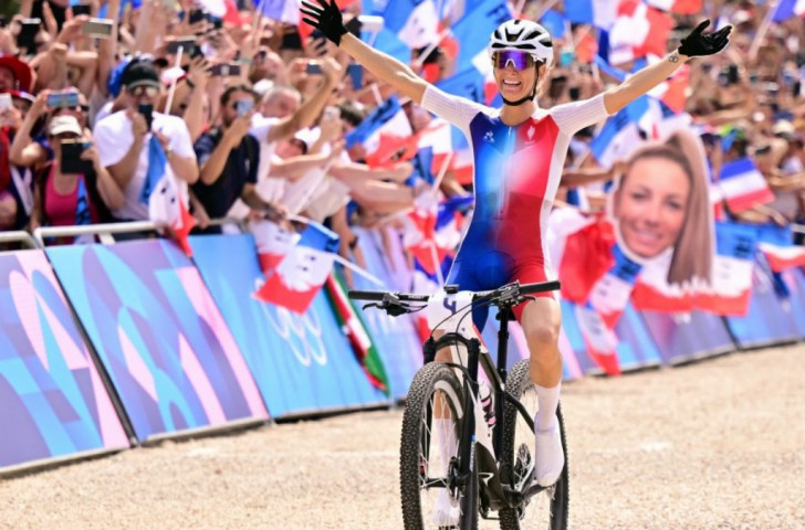 Olympic mountain bike champion Ferrand-Prevot is back on the road. GETTY IMAGES