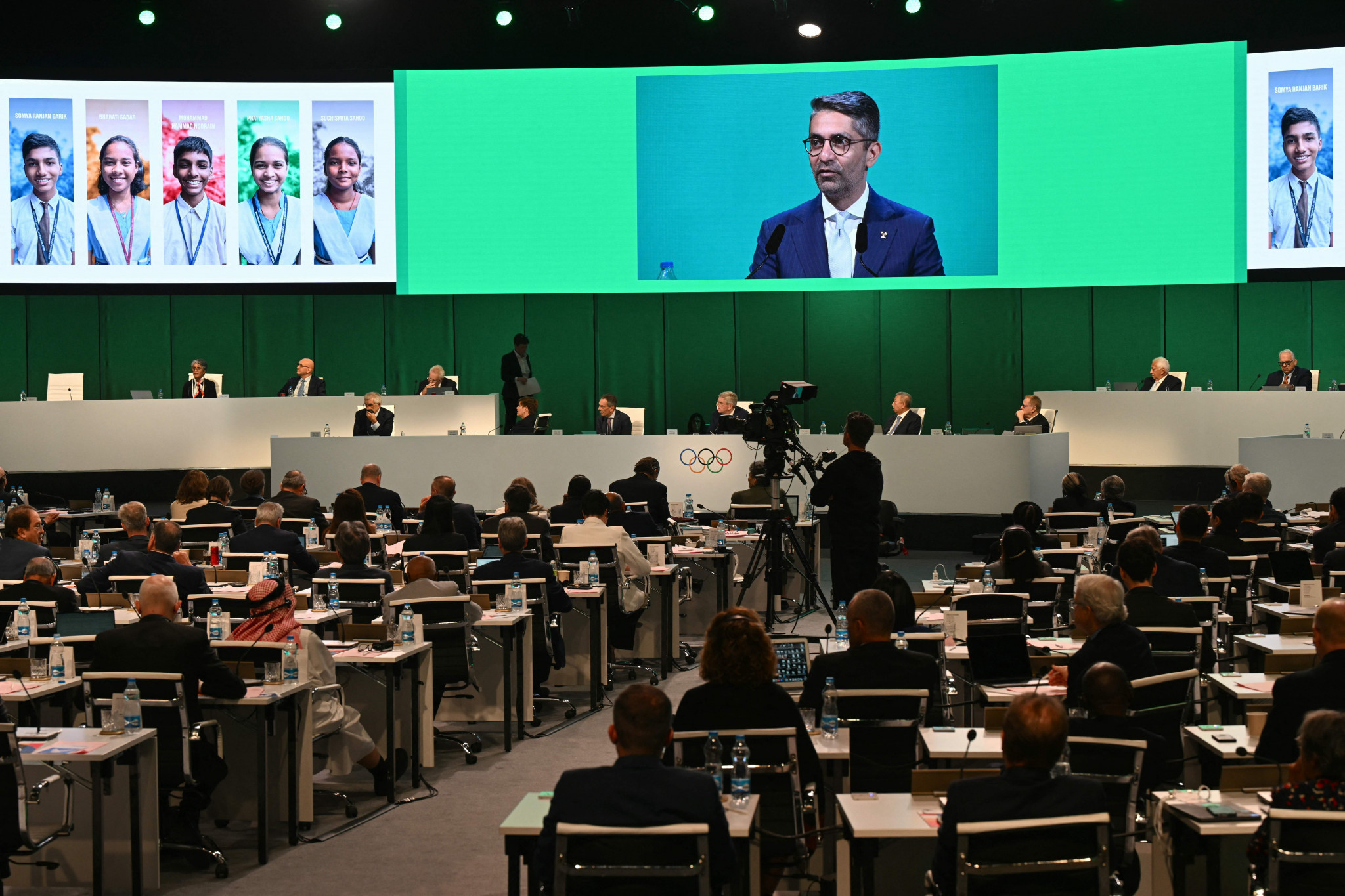 The 141st session of the International Olympic Committee (IOC) in Mumbai. GETTY IMAGES