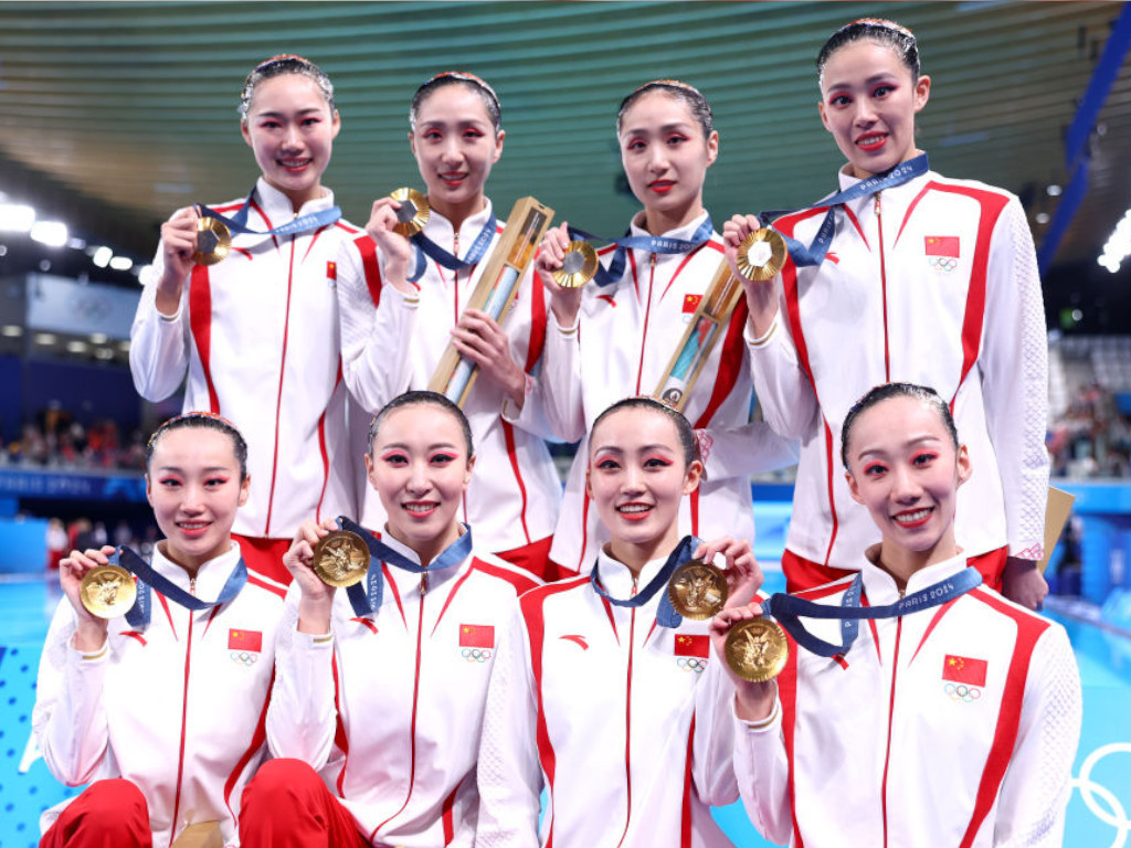 Artistic swimming: China sweeps and triumphs to take the gold medal. GETTY IMAGES