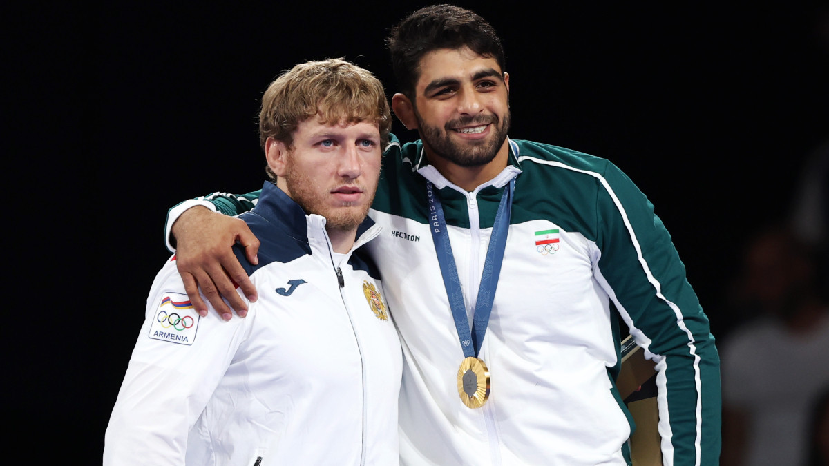 Wrestling: Saravi shatters Aleksanyan's dream of second Olympic gold. GETTY IMAGES