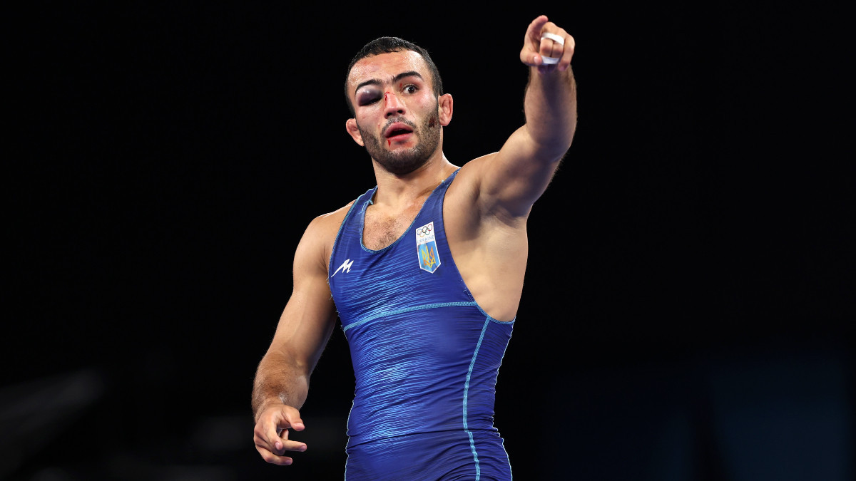 Ukraine's Parviz Nasibov reaches the Olympic Games final for the second consecutive time. GETTY IMAGES