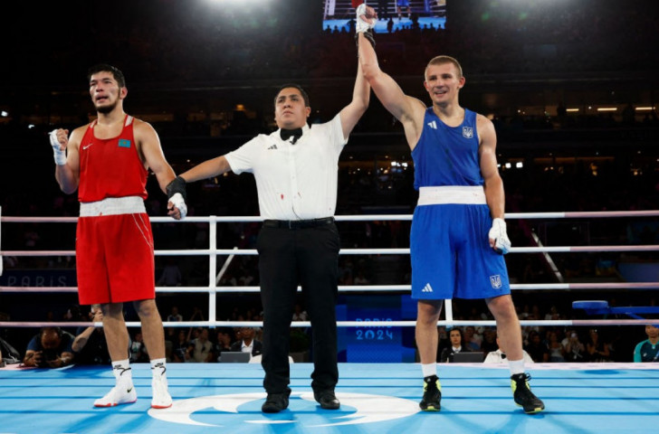 Boxers Erislandy Alvarez and Khyzhniak win Olympic gold at Roland Garros. GETTY IMAGES