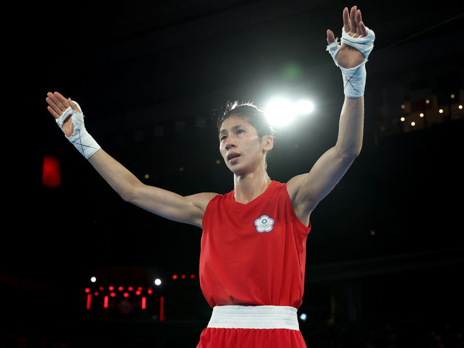 Lin Yu-ting will compete in the finals in the midst of the boxing gender controversy. GETTY IMAGES