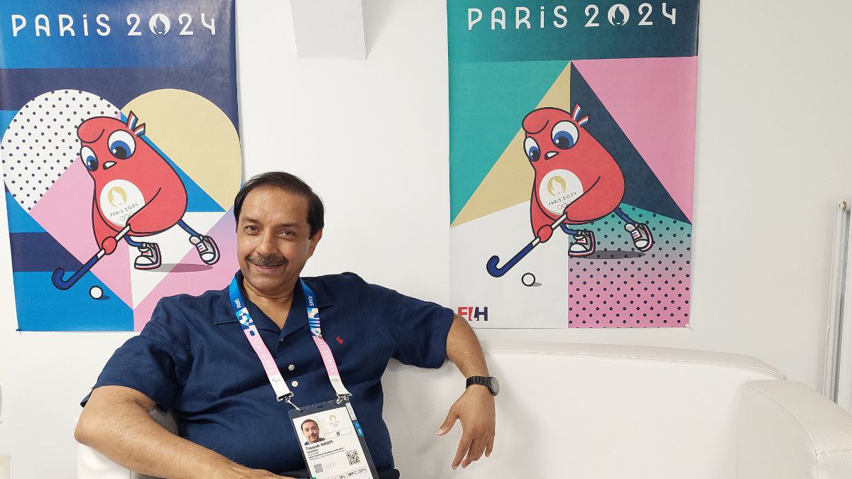 Tayyab Ikram: "We're going to learn from the IOC to help improve global hockey”. RDP / INSIDE THE GAMES