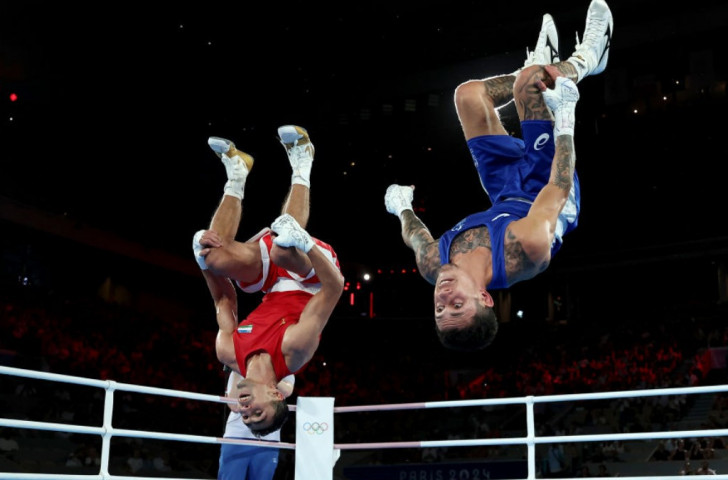 Boxing: Hansagboy Dusmatov and Chang Yuan, new Olympic champions. GETTY IMAGES