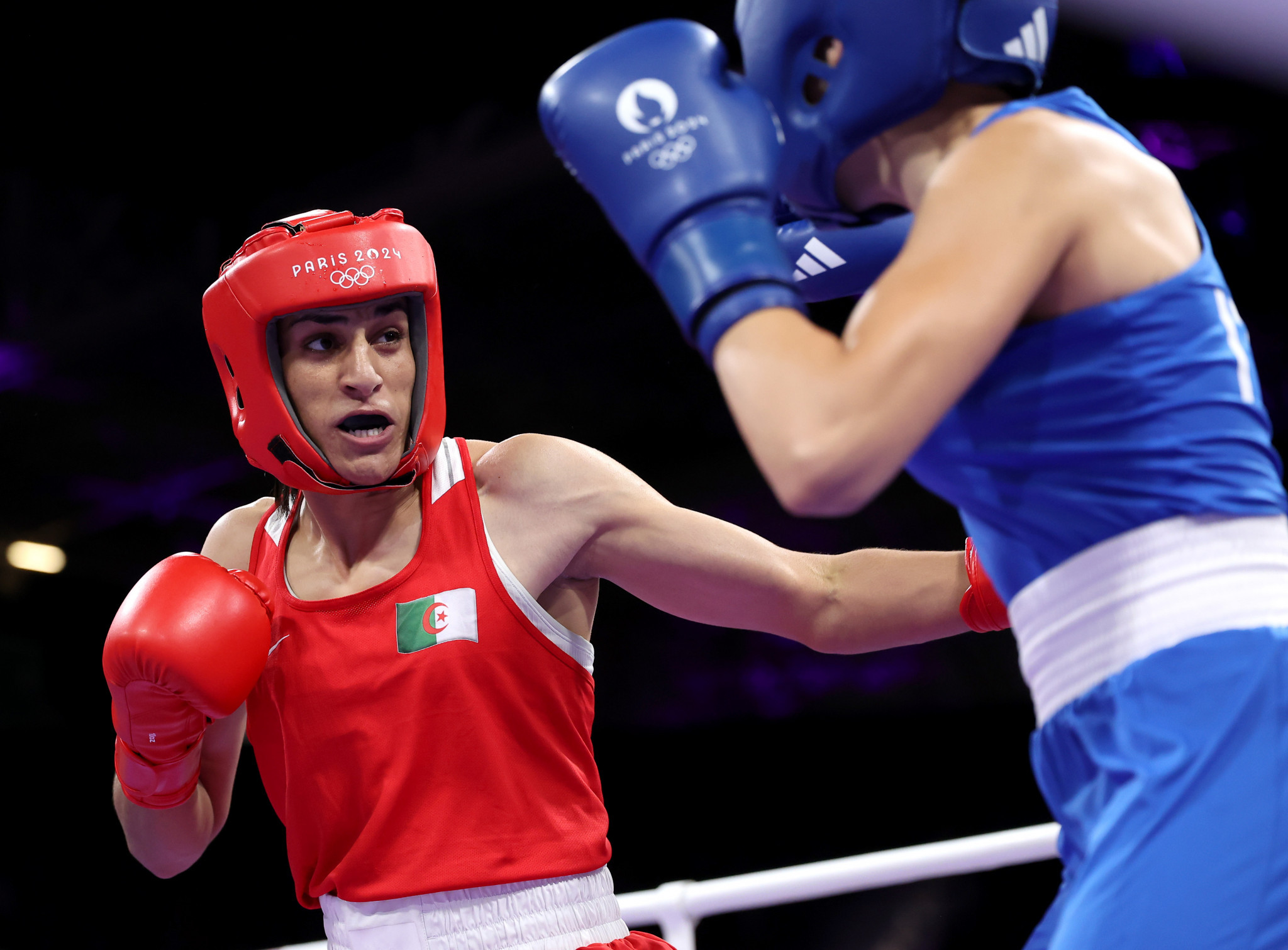 Boxer Imane Khelif has filed a harassment complaint. GETTY IMAGES