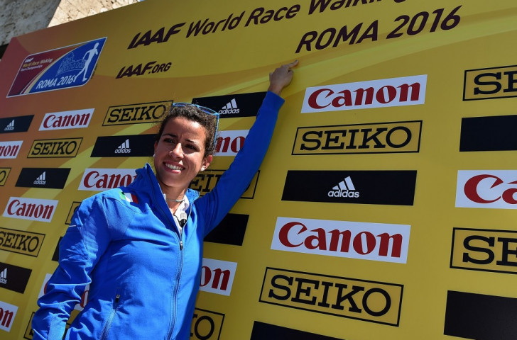 Italian supporters will be hoping home walker Eleonora Giorgi wins tomorrow's women's 20km race in Rome ©Getty Images
