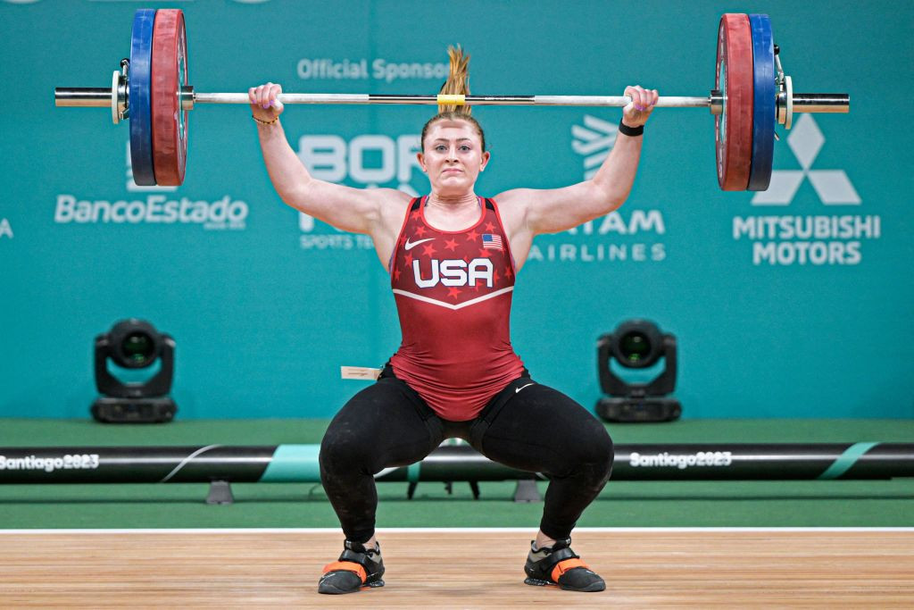 Olivia Reeves from team USA. GETTY IMAGES