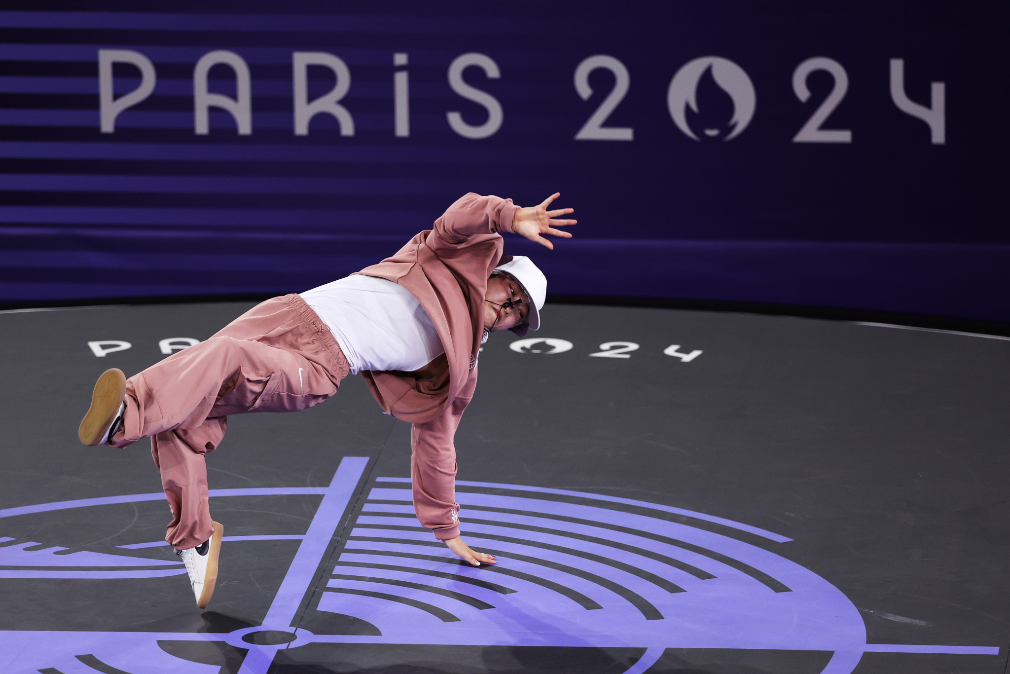 Gold medalist B-Girl Ami of Team Japan.GETTY IMAGES