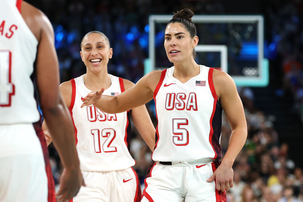 The USA women's basketball team hopes to repeat the men's triumph against host country France. GETTY IMAGES