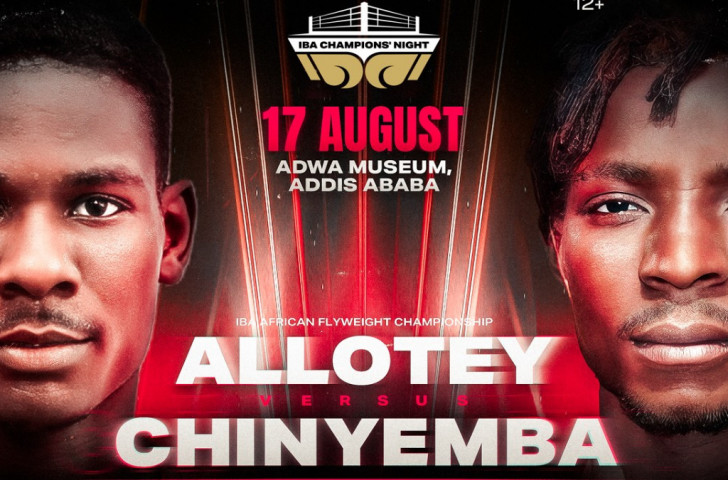 Chinyemba and Allotey headline first Champions' Night in Africa, Ethiopia. IBA