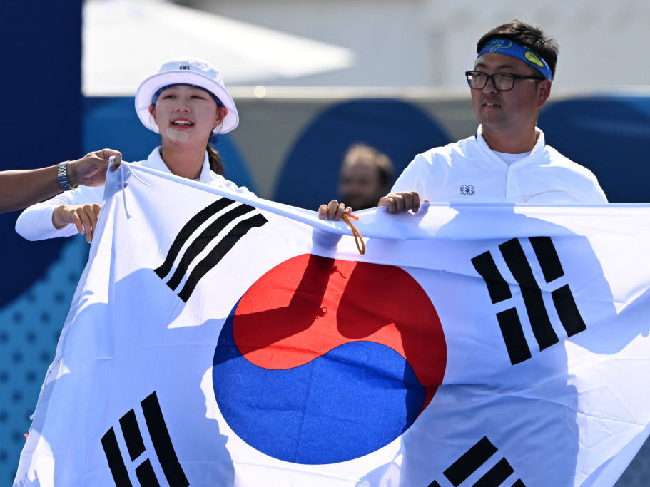 South Korea swept the top spots with Kim Woojin and Lim Sihyeon taking home three golds each. GETTY IMAGES