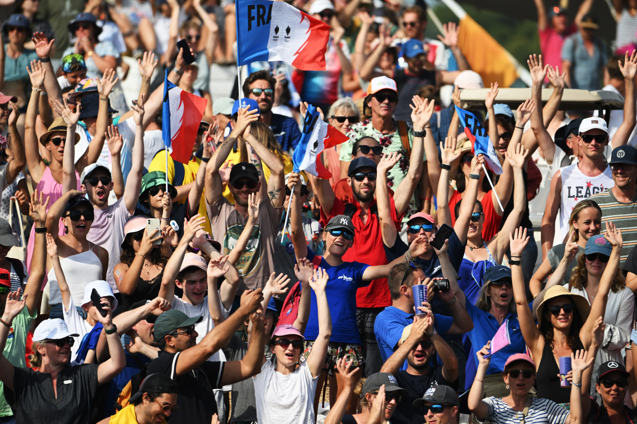 The crowds certainly played their part at Paris 2024. GETTY IMAGES