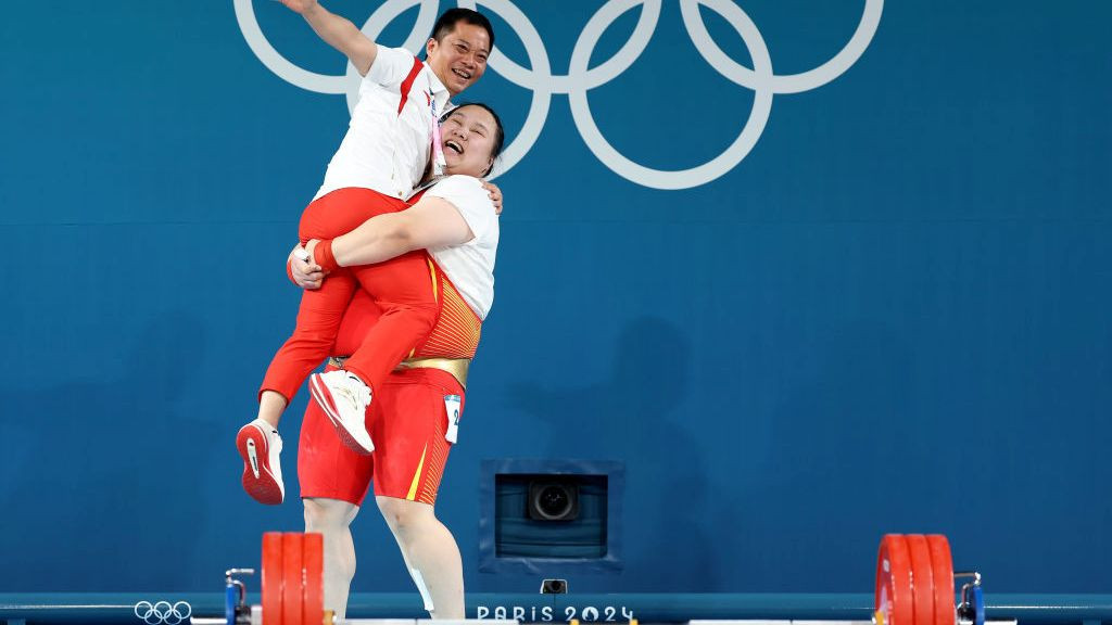 Wenwen Li of Team People’s Republic of China reacts after winning the Gold Medal. GETTY IMAGES