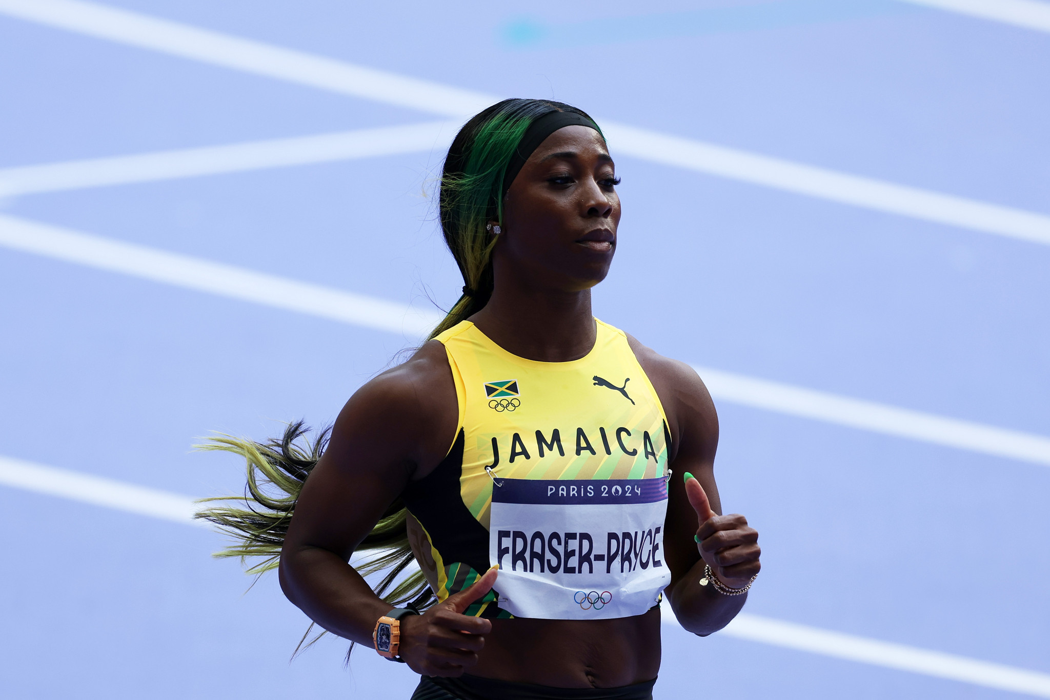 Shelly-Ann Fraser-Pryce is likely to hang up her running shoes for good. GETTY IMAGES