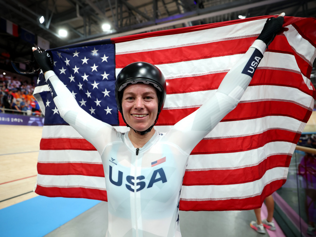 Cycling: Jennifer Valente triumphs in women's omnium. GETTY IMAGES