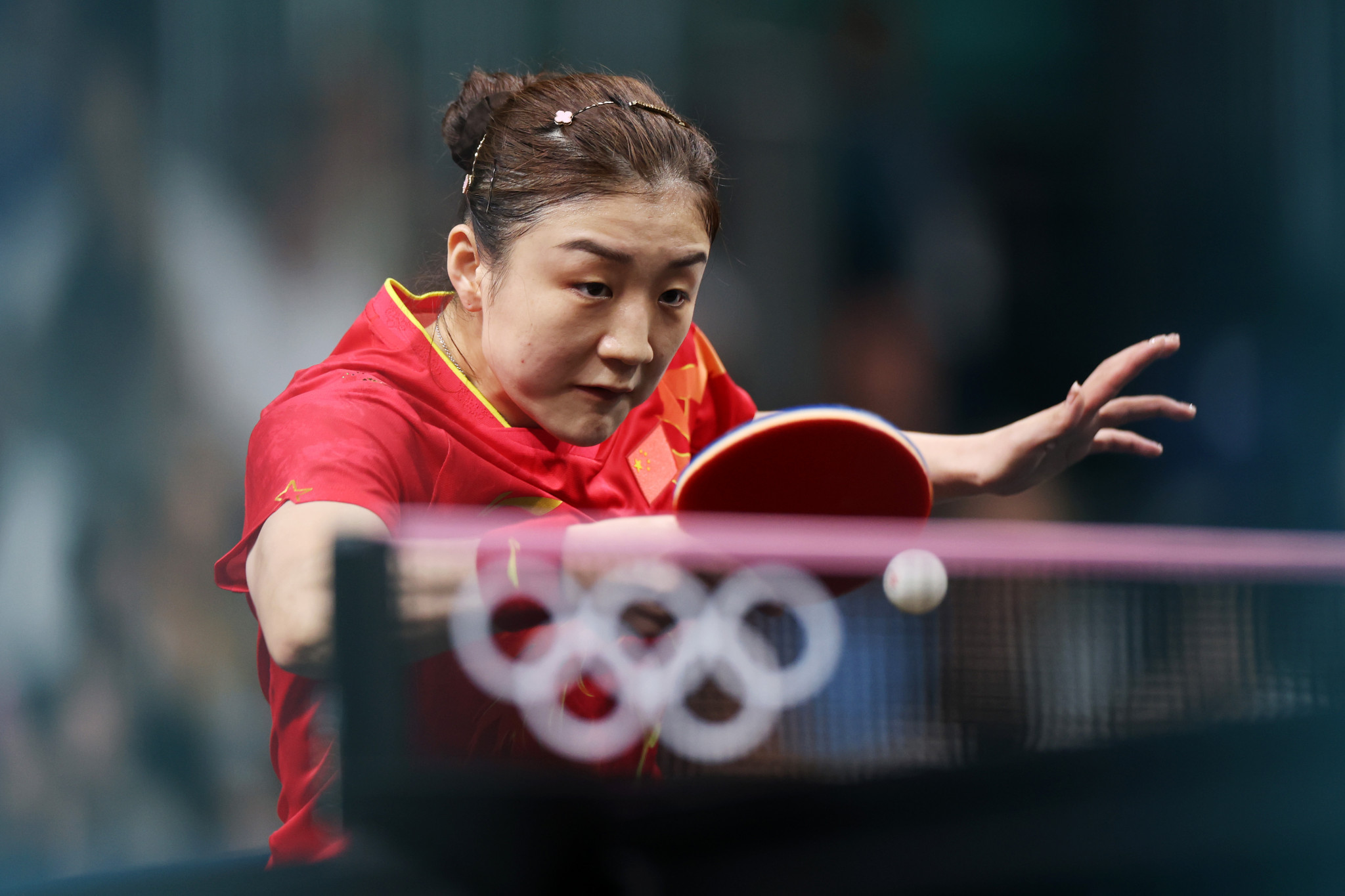 Chen Meng comfortably got her hands on yet another Olympic triumph. GETTY IMAGES