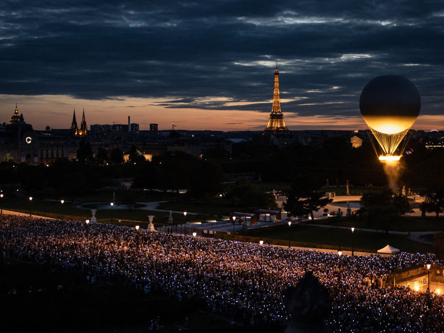 24.4 million viewers watched the opening ceremony just in France. GETTY IMAGES