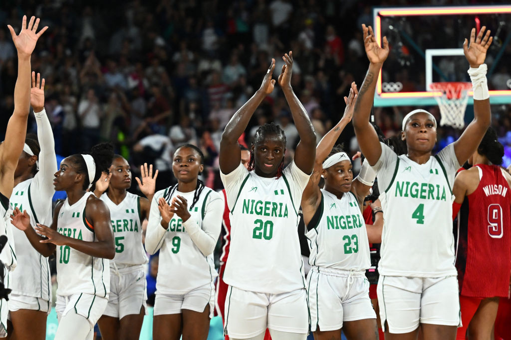 Nigeria's Basketball Team. GETTY IMAGES