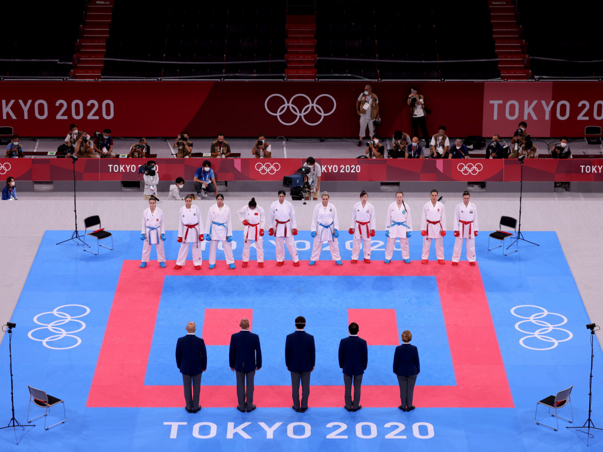 Karate's Paris 2024 absence left fans and athletes perplexed. GETTY IMAGES