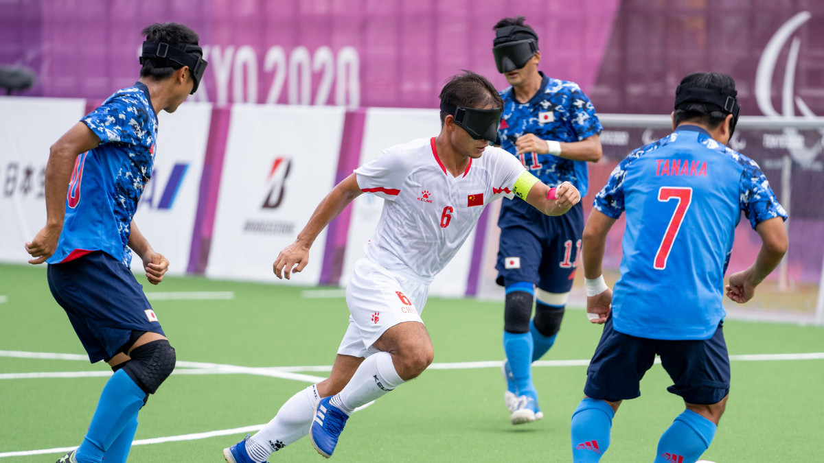 Japan and China to lead Asia's blind football charge at Paris 2024