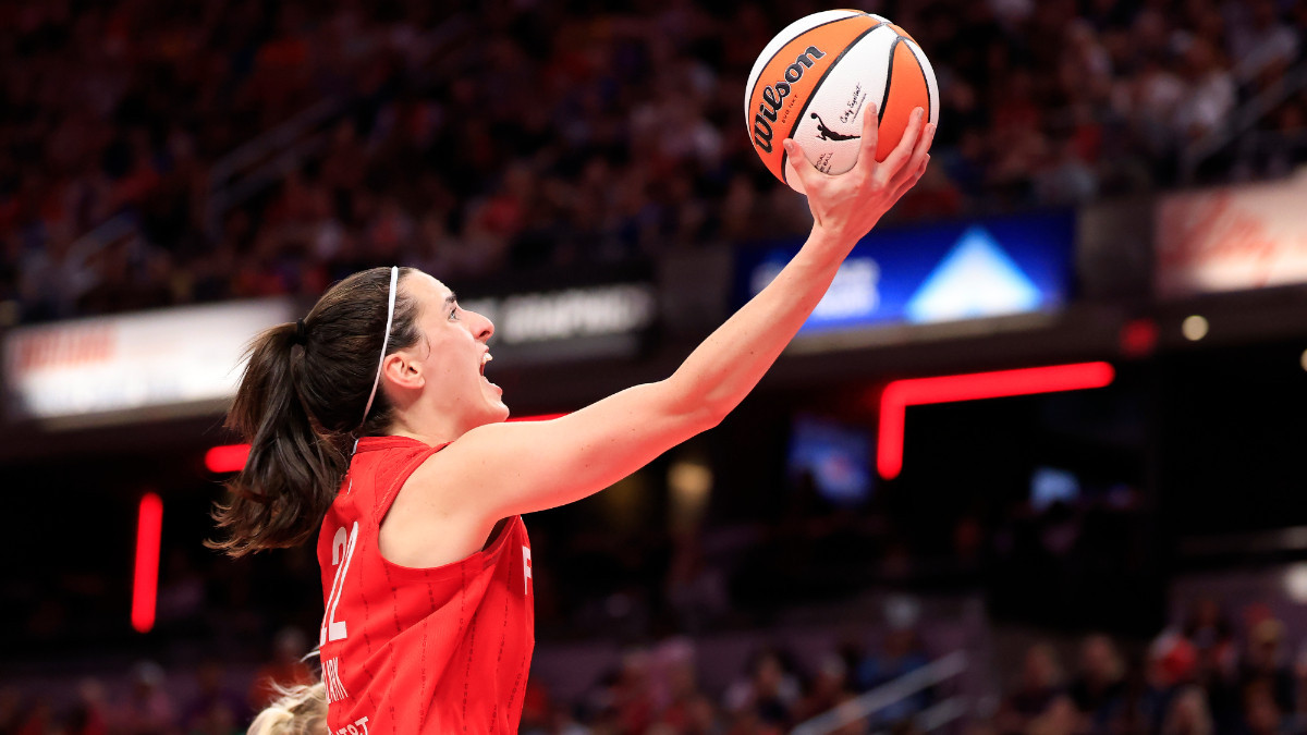 The astonishing impact of Caitlin Clark is changing the WNBA. GETTY IMAGES