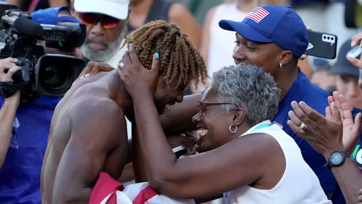 Noah Lyles' mother: "Perseverance through adversity - the key to success"