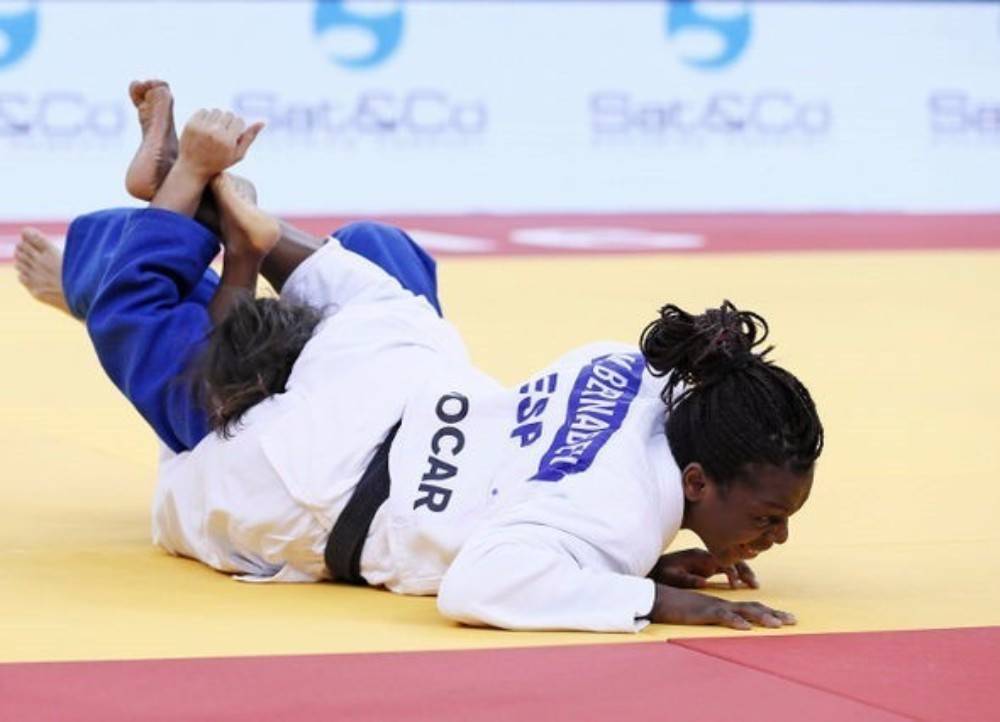 World Championship silver medallist Maria Bernabeu won the women's under 70kg gold