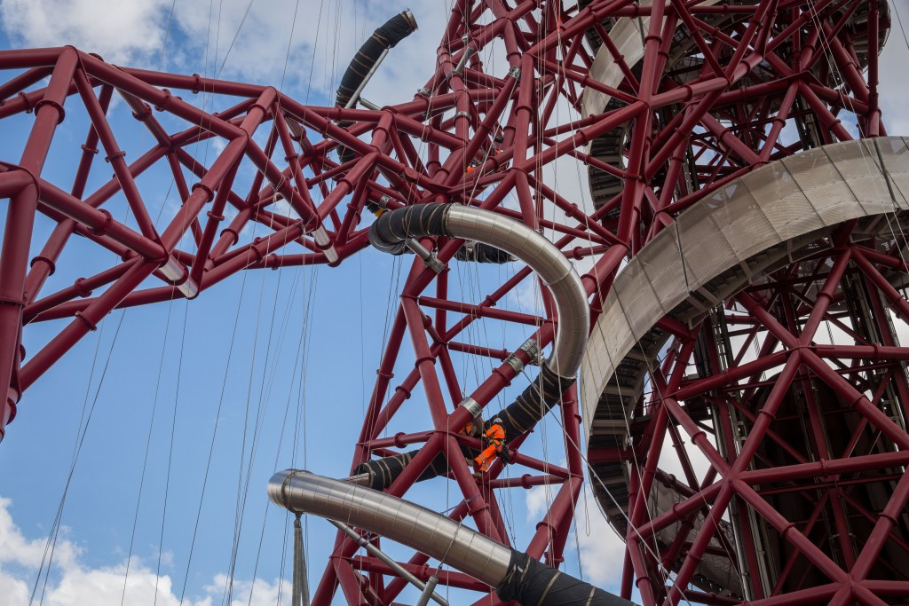 London 2012 tower on course to double visitor totals through world’s longest slide