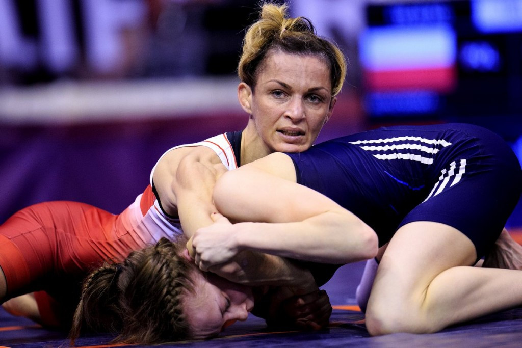 Poland’s Iwona Matkowska earned a spot in the women's 48kg event