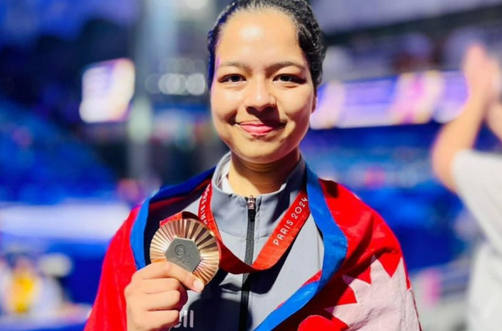 Paralympic fighter Goverdhan secures historic medal for Nepal. X@UKinNepal