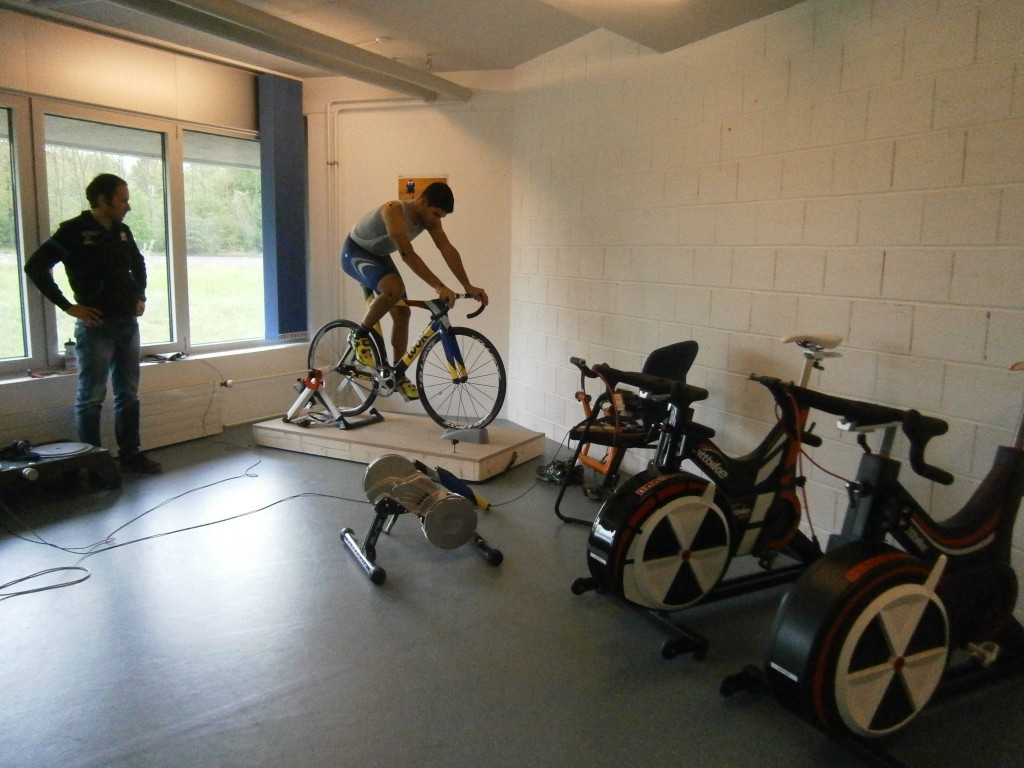 Riders will undergo a variety of performance tests when they first join a high performance course at the centre