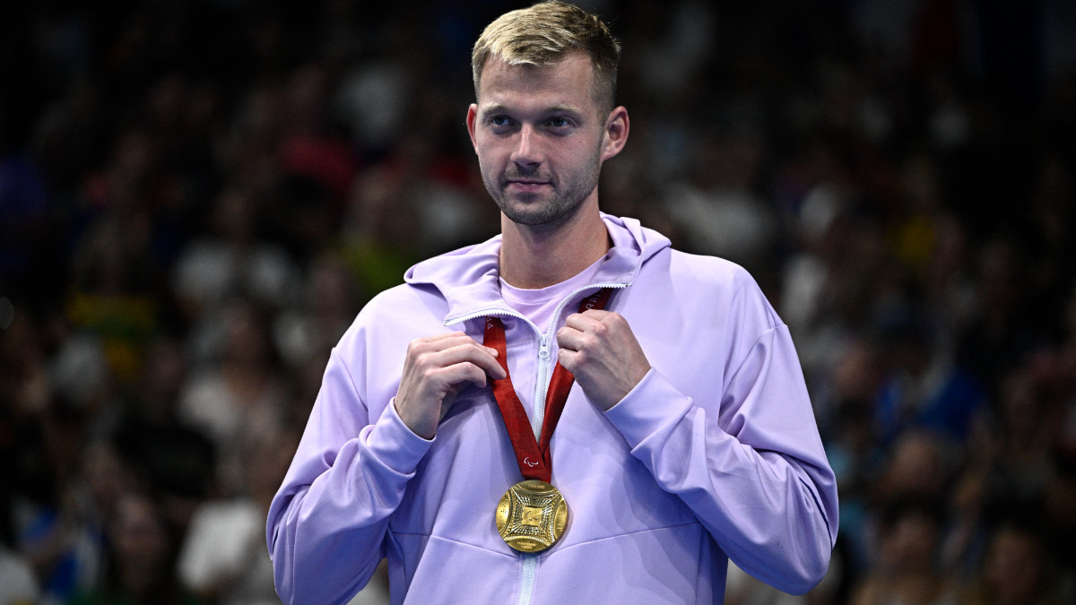 Neutral Paralympic Athlete from Belarus Ihar Boki won the 20th gold medal in Paralympic history. GETTY IMAGES