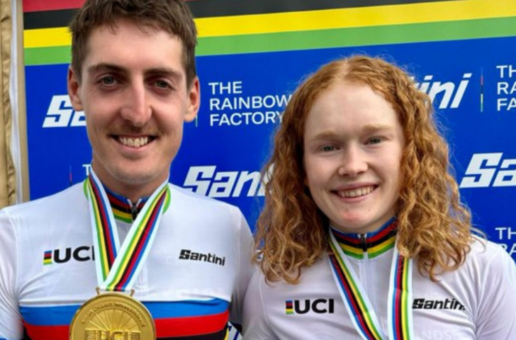 Pieterse and Hatherly Win World Cross-Country Titles. X@UCI_MTB