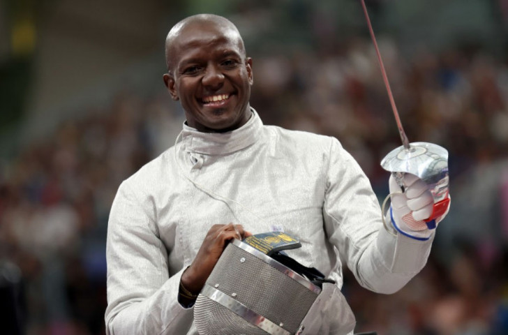 Colombian para swordsman Amelio Castro embraces new life with refugee team. GETTY IMAGES