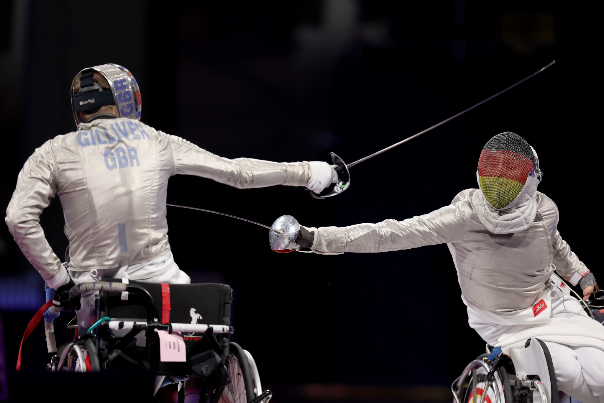 The 29-year-old, who has Ehlers-Danlos Syndrome, started his fencing career in 2010. GETTY IMAGES