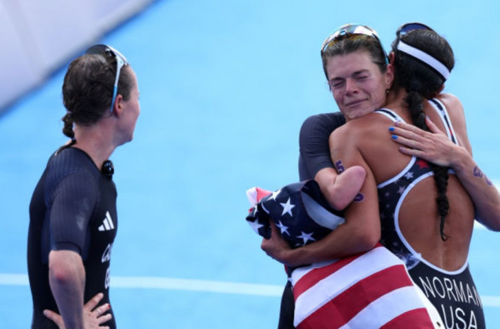 Para-triathlete Steadman announces Paris 2024 could be her last dance. GETTY IMAGES