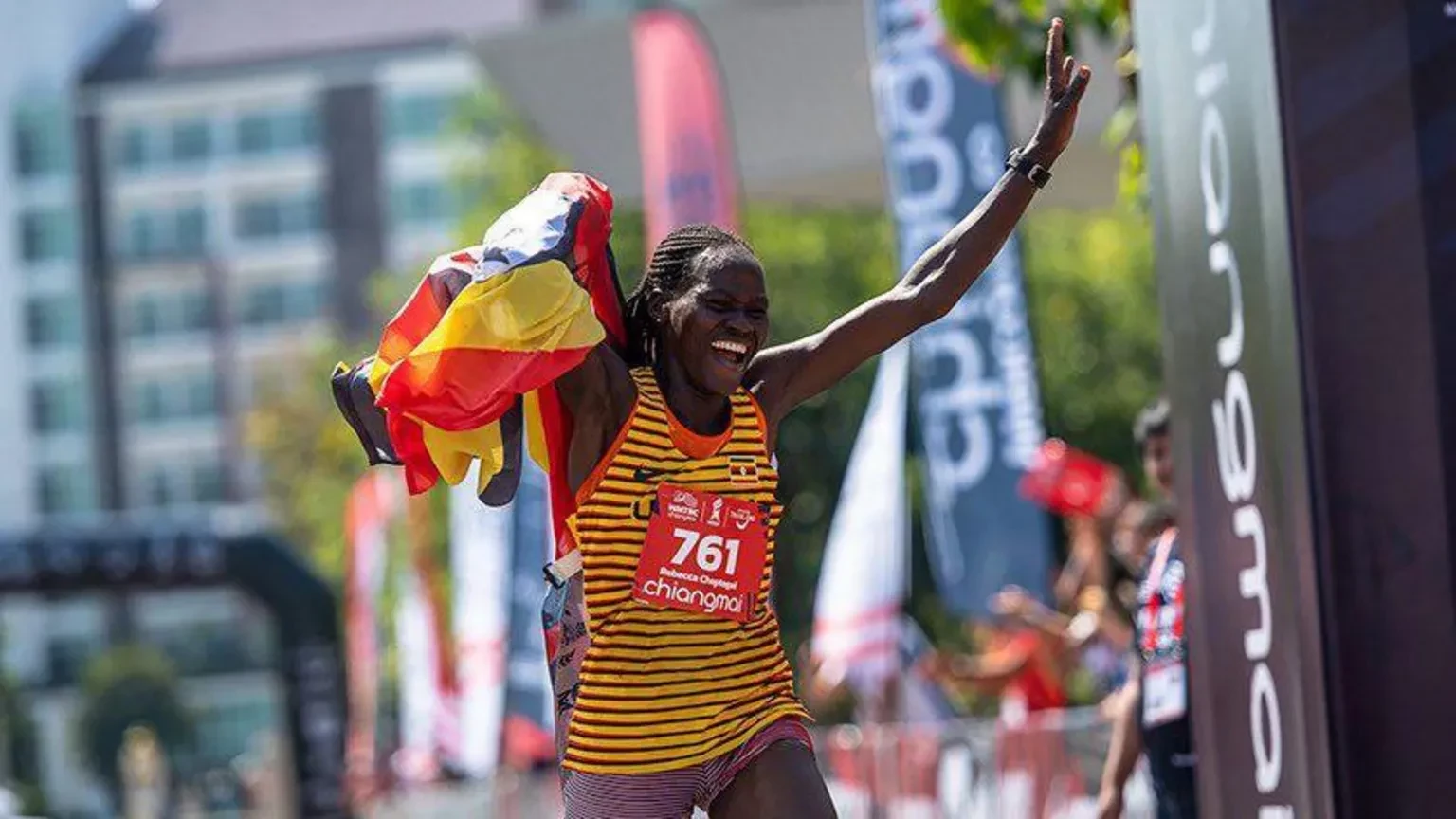 Olympic athlete Rebecca Cheptegei has died just days after being doused in petrol. GETTY IMAGES