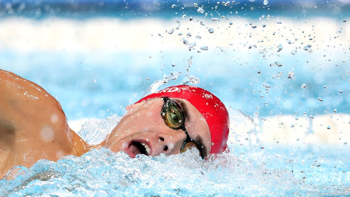 Will Ellard during the competition. GETTY IMAGES