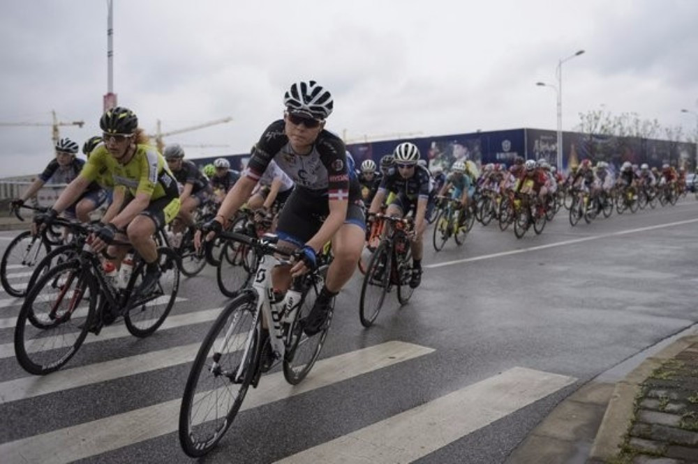 The final stage saw riders tackle nine lap circuits in Xincheng Park