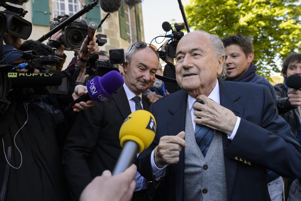 The sanction followed a payment by former FIFA President Sepp Blatter