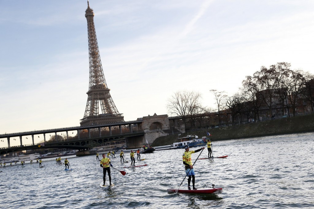 Triathlon and open-water swimming could be held in a cleaned-up River Seine